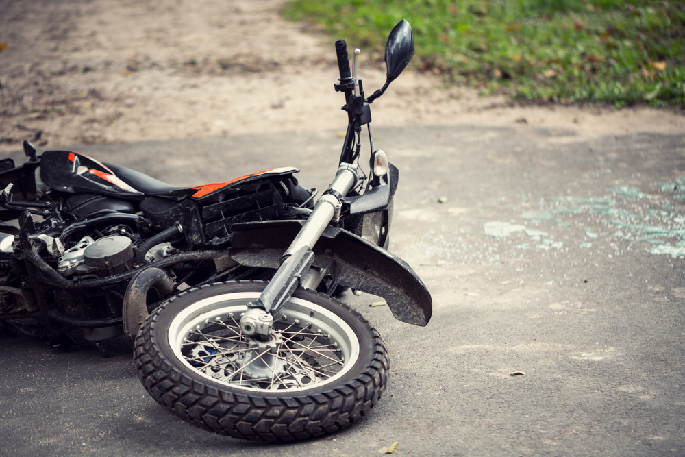 Photo of Broken Motorcycle